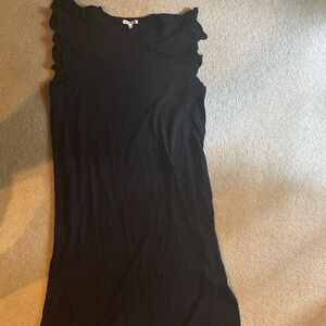 Sundry Black Midi Dress